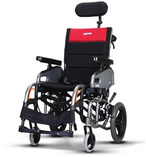 KARMA康揚鋁合金手動輪椅-後躺與空中傾倒二合一仰樂多2(後輪14吋小輪)