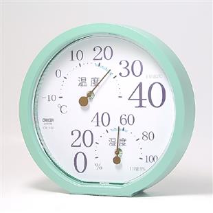 CRECER溫度計/濕度計CR-172(綠色)