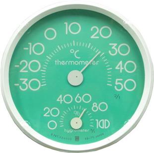 CRECER溫度計/濕度計HD-75(綠色)