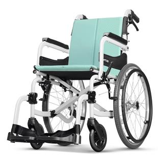 KARMA康揚鋁合金手動輪椅(中輪)SOMA215(SM-250.5)飛揚215