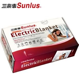 SUNLUS三樂事親密舒眠電熱毯(可機洗)SP2406WH(MOB960)
