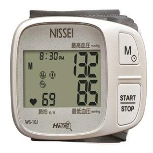 NISSEI日本精密手腕式電子血壓計WS-10J