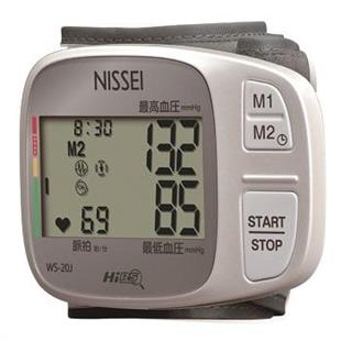 NISSEI日本精密手腕式電子血壓計WS-20J