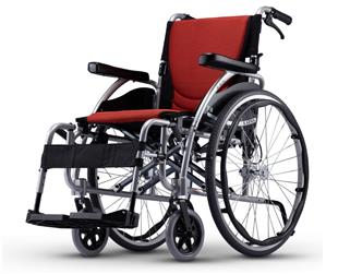 KARMA康揚鋁合金手動輪椅-舒弧125(KM-1520.3)